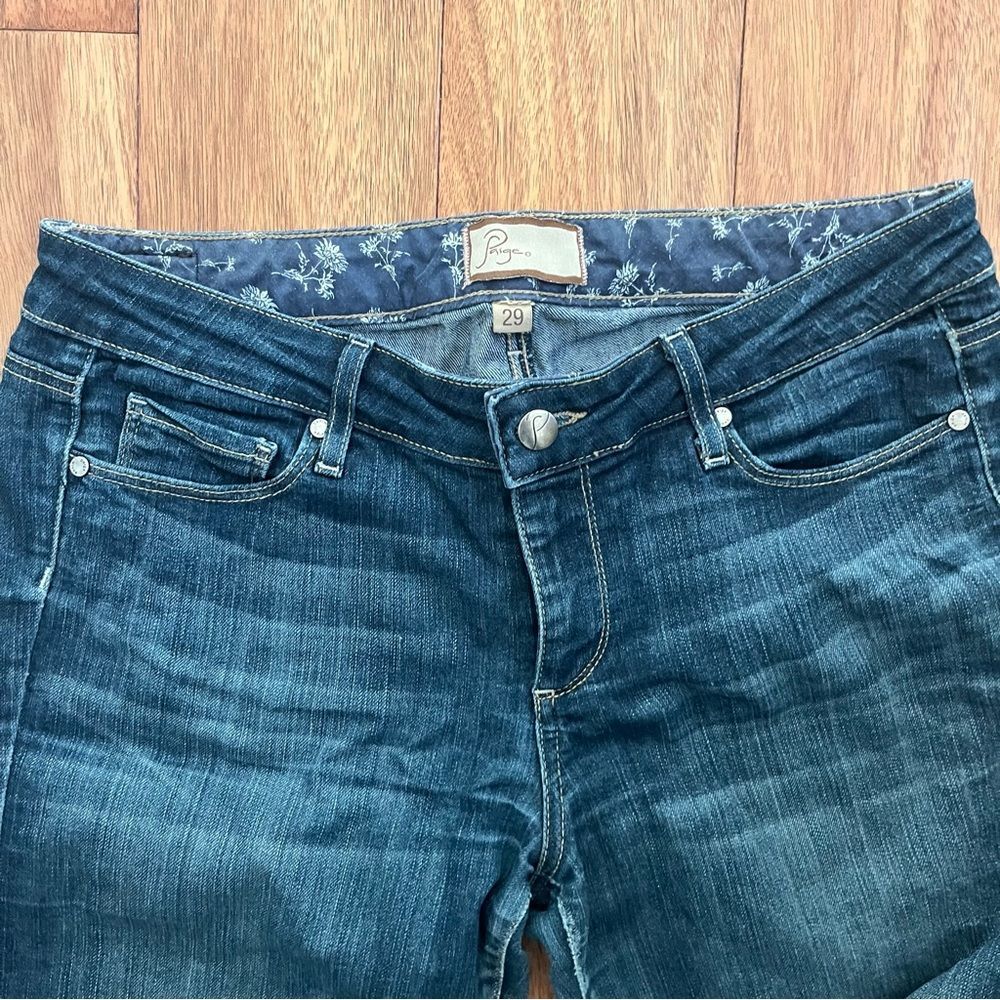 PAIGE Skyline Ankle Peg Relaxed Skinny Jean - Size 29